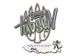Sticker | tabseN (Holo) | Antwerp 2022