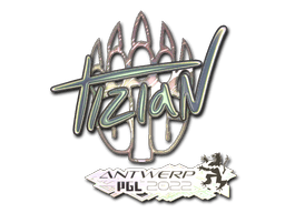 Sticker | tiziaN (Holo) | Antwerp 2022