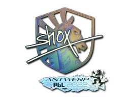 Sticker | shox (Holo) | Antwerp 2022