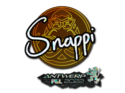Sticker | Snappi (Glitter) | Antwerp 2022