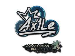 Sticker | Ax1Le | Antwerp 2022