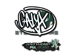 Sticker | Calyx (Glitter) | Antwerp 2022