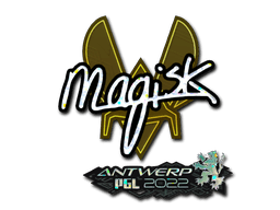 Sticker | Magisk (Glitter) | Antwerp 2022