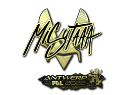 Sticker | misutaaa (Gold) | Antwerp 2022