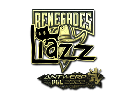 Sticker | Liazz (Gold) | Antwerp 2022