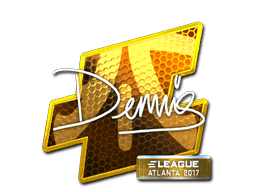 Sticker | dennis (Foil) | Atlanta 2017