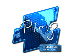 Sticker | Pimp (Foil) | Atlanta 2017
