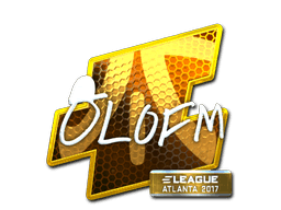 Sticker | olofmeister (Foil) | Atlanta 2017
