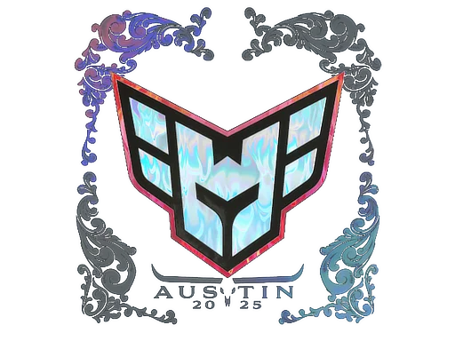 Sticker | HEROIC (Holo) | Austin 2025