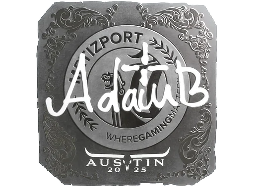 Sticker | adamb (Foil) | Austin 2025