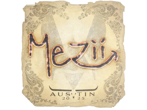 Sticker | mezii | Austin 2025