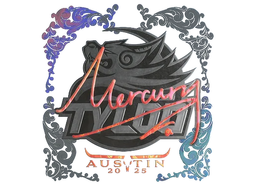 Sticker | Mercury (Holo) | Austin 2025
