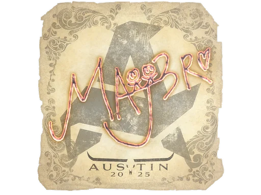 Sticker | MAJ3R | Austin 2025