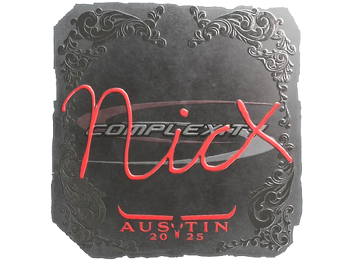 Sticker | nicx (Foil) | Austin 2025