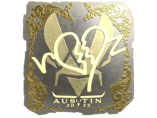 Sticker | ropz (Gold) | Austin 2025