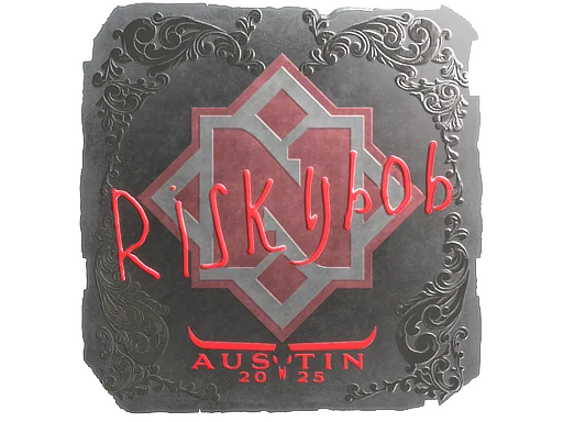 Sticker | riskyb0b (Foil) | Austin 2025