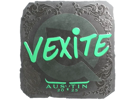 Sticker | vexite (Foil) | Austin 2025