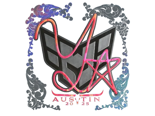 Sticker | yxngstxr (Holo) | Austin 2025