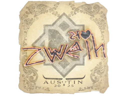 Sticker | zweih | Austin 2025