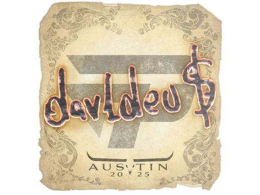 Sticker | dav1deuS | Austin 2025