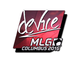 Sticker | device (Foil) | MLG Columbus 2016