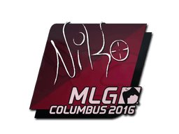 Sticker | NiKo | MLG Columbus 2016