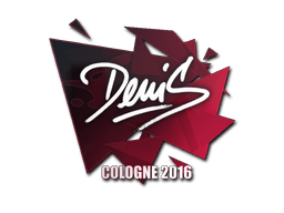 Sticker | denis | Cologne 2016