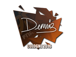 Sticker | dennis | Cologne 2016