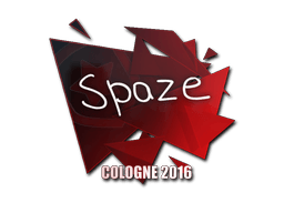 Sticker | spaze | Cologne 2016