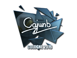 Sticker | cajunb (Foil) | Cologne 2016