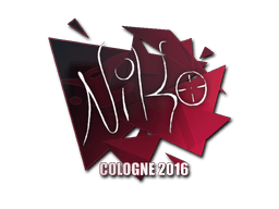 Sticker | NiKo | Cologne 2016