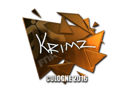 Sticker | KRIMZ (Foil) | Cologne 2016