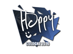 Sticker | Happy | Cologne 2016