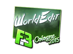 Sticker | WorldEdit (Foil) | Cologne 2015