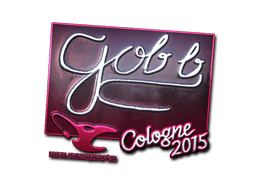 Sticker | gob b (Foil) | Cologne 2015