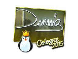 Sticker | dennis (Foil) | Cologne 2015