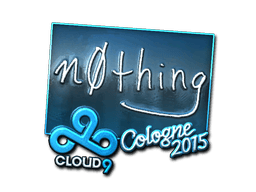 Sticker | n0thing (Foil) | Cologne 2015