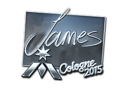 Sticker | James (Foil) | Cologne 2015
