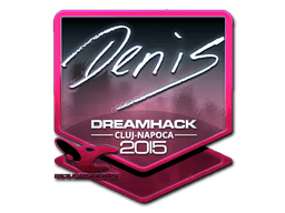 Sticker | denis (Foil) | Cluj-Napoca 2015