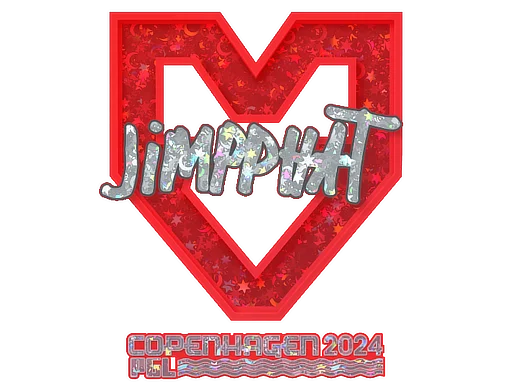 Sticker | Jimpphat (Glitter) | Copenhagen 2024