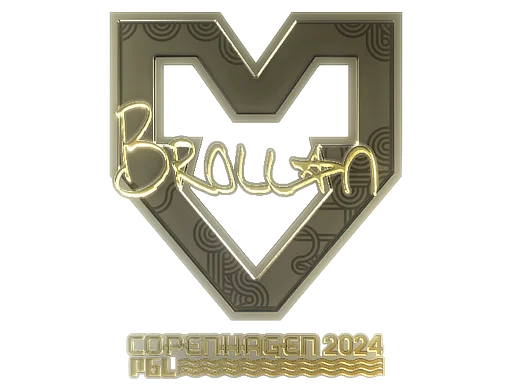 Sticker | Brollan (Gold) | Copenhagen 2024