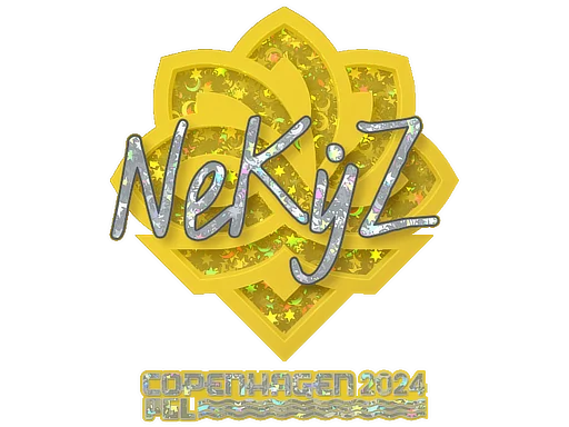 Sticker | NEKiZ (Glitter) | Copenhagen 2024