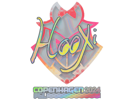 Sticker | HooXi (Holo) | Copenhagen 2024