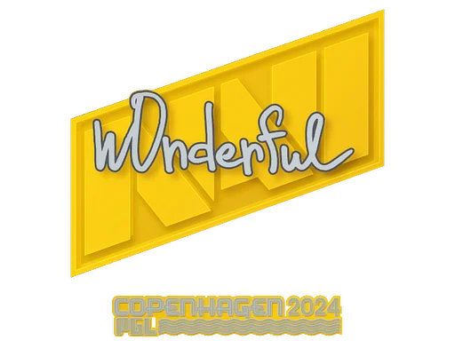 Sticker | w0nderful | Copenhagen 2024