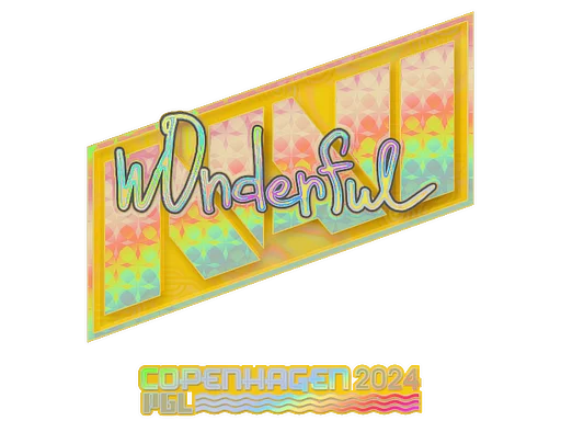 Sticker | w0nderful (Holo) | Copenhagen 2024