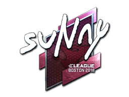 Sticker | suNny (Foil) | Boston 2018