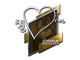 Sticker | seang@res (Foil) | Boston 2018
