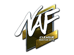 Sticker | NAF (Foil) | Boston 2018