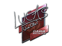 Sticker | LUCAS1 (Foil) | Boston 2018