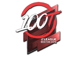 Sticker | 100 Thieves | Boston 2018